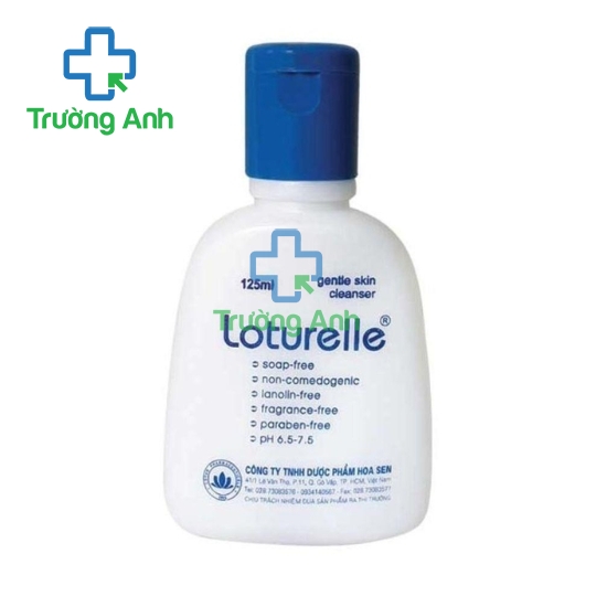 Sữa rửa mặt Loturelle 125ml Hoa Sen làm sạch hiệu quả