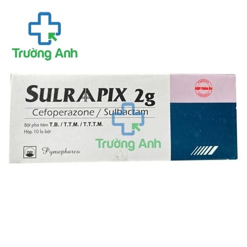 Sulraapix 2g Pymepharco - Thuốc điều trị nhiễm khuẩn hiệu quả