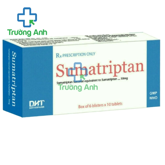 Sumatriptan Hataphar - Thuốc điều trị đau nửa đầu hiệu quả