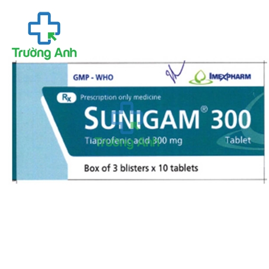 Sunigam 300 - Thuốc điều trị viêm thấp khớp của Imexpharm