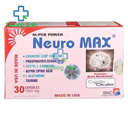 Super Power Neuro Max (vỉ) - Giúp bổ não, phục hồi chức năng não bộ