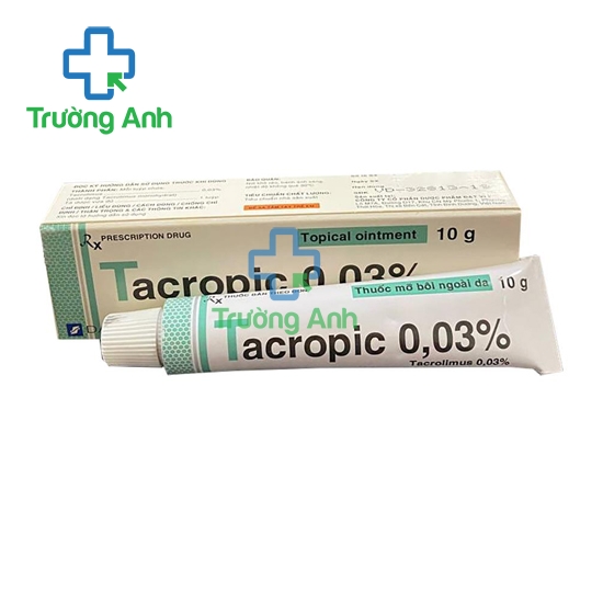 Tacropic 0,03% - Thuốc điều trị viêm da dị ứng của Davipharm