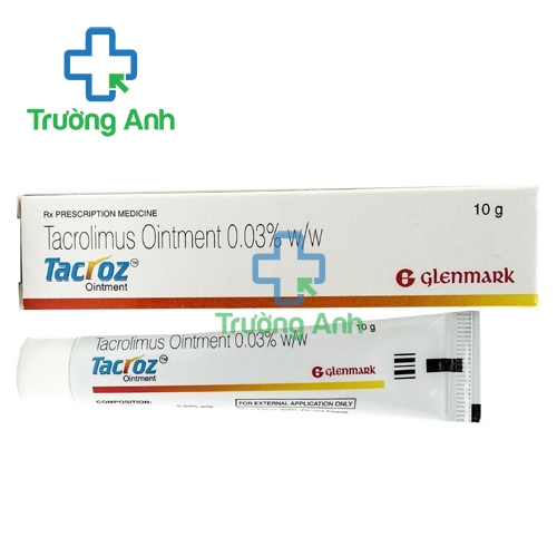 Tacroz 0,03% - Thuốc điều trị viêm da dị ứng vừa và nặng