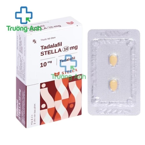 Tadalafil Stella 10mg - Thuốc điều trị rối loạn cương dương hiệu quả