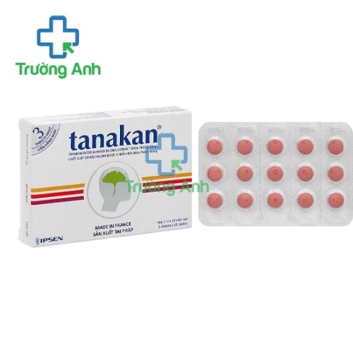 Tanakan 40mg - Thuốc điều trị rối loạn trí nhớ hiệu quả của Pháp