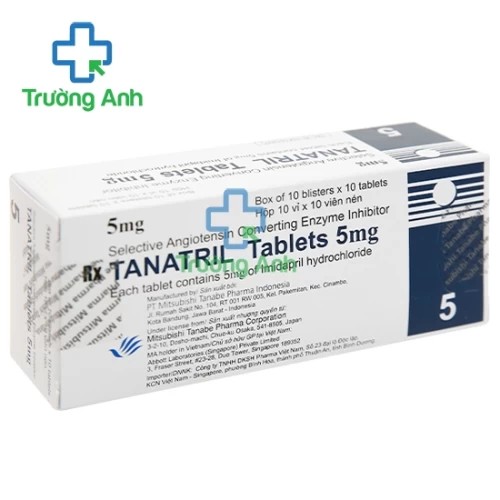 Tanatril 5mg - Thuốc điều trị cao huyết áp hiệu quả của Indonesia