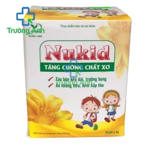 Nukid - Tăng cường chất xơ, vi khuẩn có lợi hiệu quả