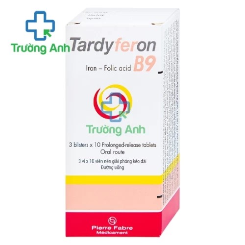 Tardyferon B9 - Thuốc bổ sung sắt hiệu quả của Pháp