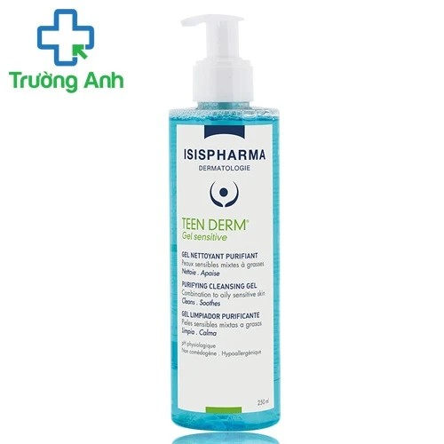 Teen Derm Gel Sensitive 250ml - Sữa rửa mặt