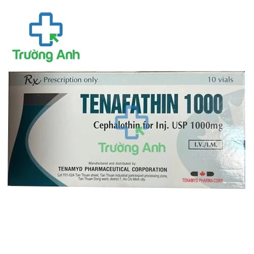 Tenafathin 1000 - Thuốc điều trị nhiễm khuẩn hiệu quả của Tenamyd