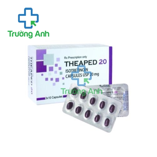 Theaped 20 - Thuốc trị mụn trứng cá Isotretinoin 20mg