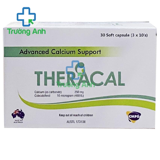Theracal - Thực phẩm bổ sung vitamin D và canxi cho cơ thể của Úc