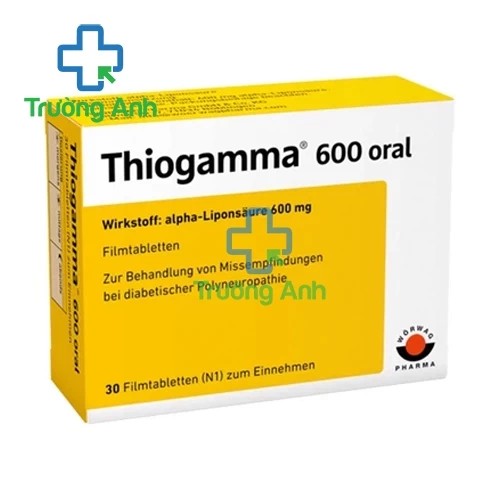 Thiogamma - Thuốc điều trị rối loạn cảm giác hiệu quả của Đức