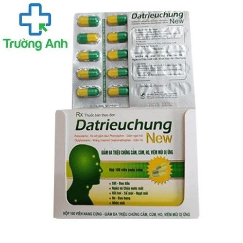 Datrieuchung - New (viên) - Thuốc điều trị cảm cúm, ho của Pharbaco 
