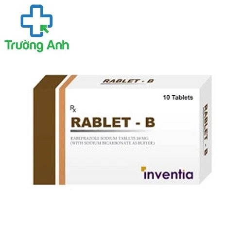 Rablet - B 20mg - Thuốc điều trị bệnh lý hồi lưu dạ dày thực quản hiệu quả