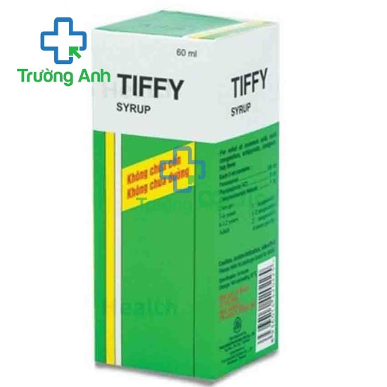 Tiffy Syr.60ml - Thuốc điều trị cảm lạnh, cảm cúm hiệu quả