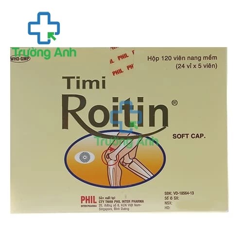 Timi Roitin - Thuốc điều trị đau thần kinh hiệu quả