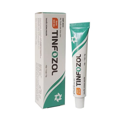 Tinfozol 10g - Thuốc bôi điều trị các bệnh ngoài da hiệu quả
