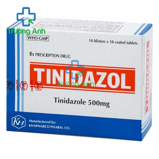 Tinidazol Khapharco - Thuốc điều trị nhiễm khuẩn hiệu quả