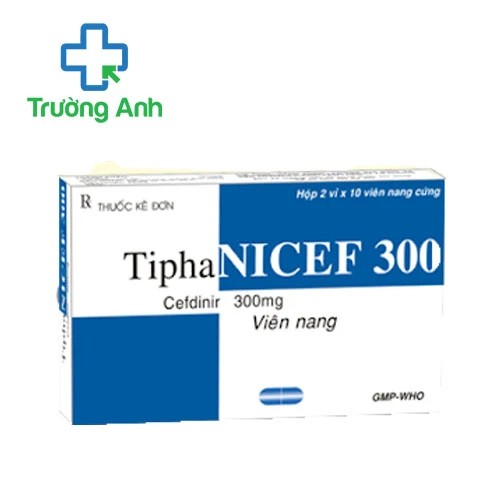 Tiphanicef 300 - Thuốc điều trị nhiễm khuẩn hiệu quả của Tipharco