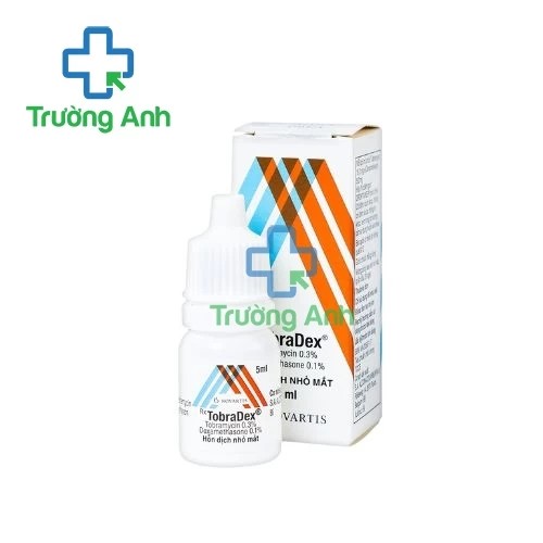 TobraDex nước 5ml - Thuốc nhỏ mắt của Bỉ