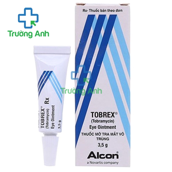 Tobrex mỡ (ointment) 3,5g - Thuốc mỡ tra mắt của Tay Ban Nha