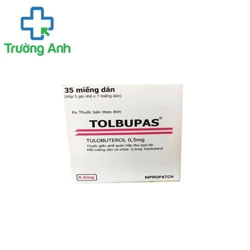 Tolbupas 0.5mg - Miếng dãn điều trị tác nghẽn đường thở hiệu quả của Nhật Bản