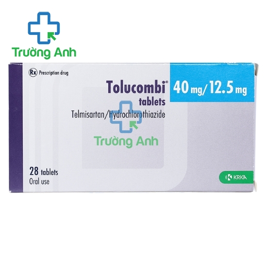 Tolucombi 40mg/12.5mg - Thuốc điều trị tăng huyết áp hiệu quả của Slovenia