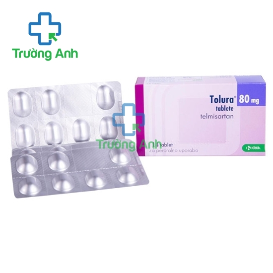 Tolura 80mg - Thuốc điều trị tăng huyết áp hiệu quả