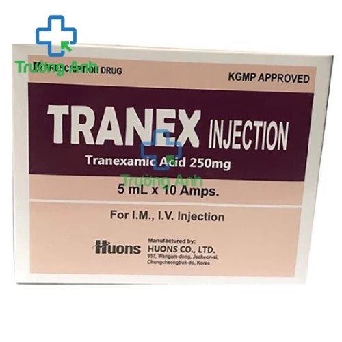 Tranex Injection - Thuốc tiêm cầm máu trong phẫu thuật cùa Hàn Quốc