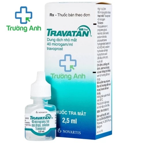 Travatan - Thuốc nhỏ mắt của Mỹ