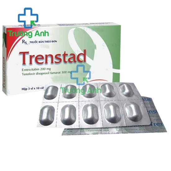 Trenstad 200mg/300mg - Thuốc điều trị nhiễm HIV hiệu quả
