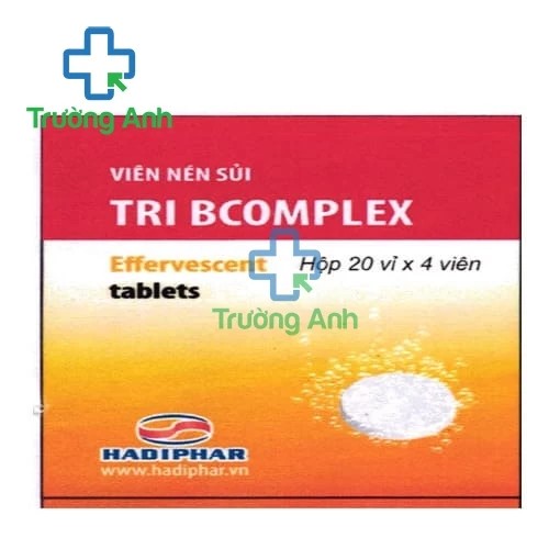 Tribcomplex Hadiphar - Điều trị các bệnh do thiếu Vitamin B1, B6, B12 hiệu quả
