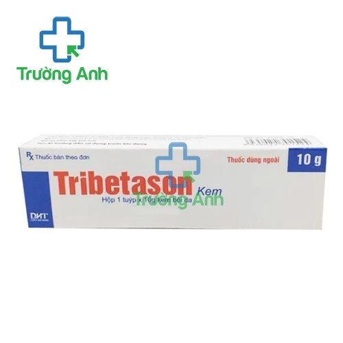 Tribetason 10g - Thuốc điều trị bệnh da liễu hiệu quả (10 tuýp)