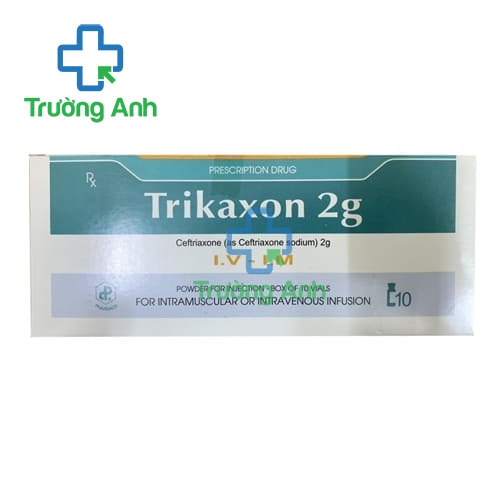 Trikaxon 2g - Thuốc điều trị nhiễm khuẩn hiệu quả của Pharbaco