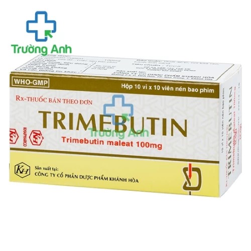 Trimebutin Khapharco - Thuốc điều trị rối loạn tiêu hóa hiệu quả