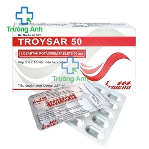 Troysar 50 - Thuốc điều trị tăng huyết áp hiệu quả của Ấn Độ