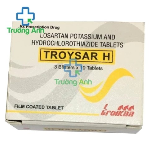 Troysar H - Thuốc điều trị tăng huyết áp hiệu quả của Ấn Độ