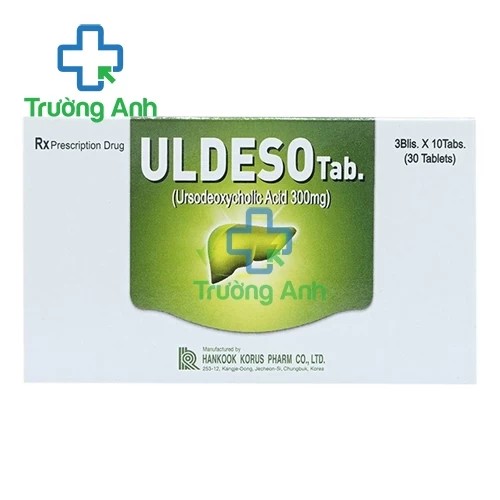Uldeso Tab - Thuốc điều trị nghẽn ống mật và túi mật hiệu quả
