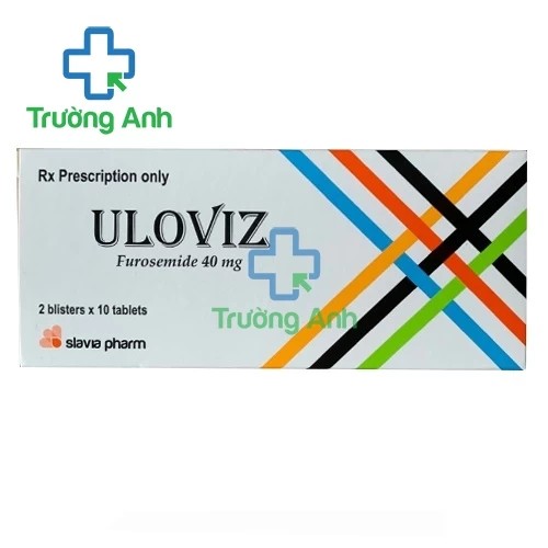 Uloviz Slavia Pharm - Thuốc điều trị phù phổi cấp hiệu quả