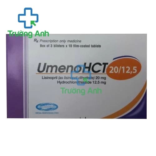 UmenoHCT 20/12,5 - Thuốc điều trị tăng huyết áp hiệu quả