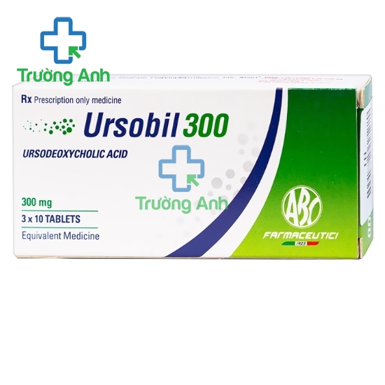 Ursobil 300mg - Thuốc điều trị viêm túi mật hiệu quả của Ý
