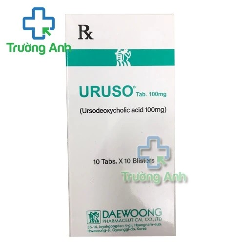 Uruso 100mg - Thuốc điều trị sỏi mật, sơ gan hiệu quả của Hàn Quốc