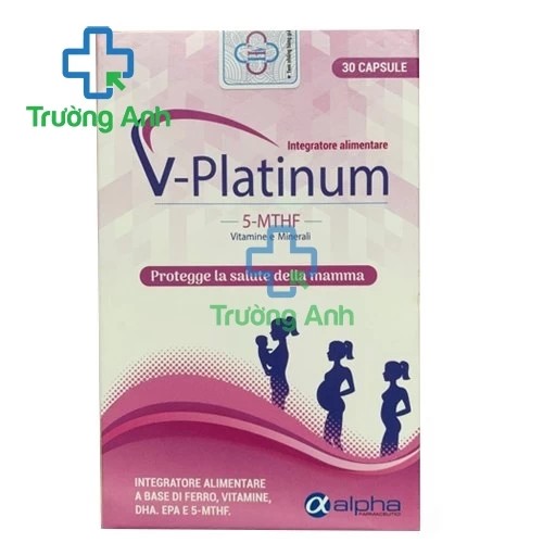 V-Platinum 5-MTHF Erbex - Hỗ trợ bổ sung vitamin cho bà bầu