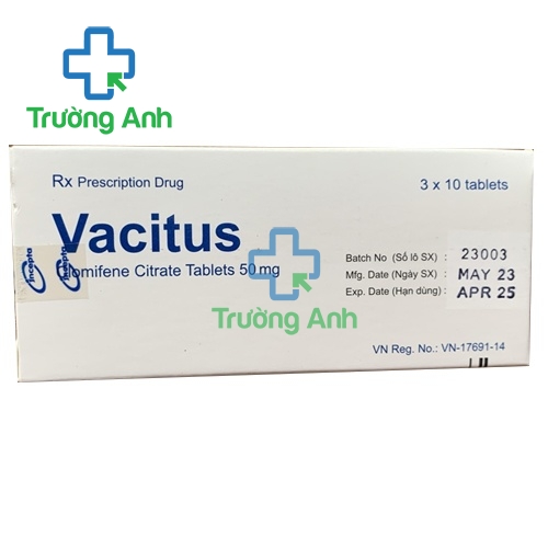 Vacitus Incepta - Thuốc điều trị vô sinh, không phóng noãn hiệu quả