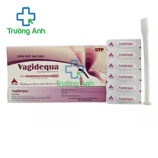 Vagidequa CPC1HN - Thuốc điều trị nhiễm khuẩn viêm âm đạo