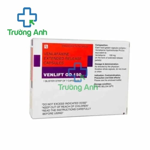 Venlift OD 150 India - Thuốc điều trị bệnh trầm cảm, lo âu hiệu quả