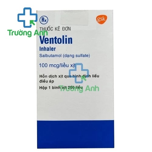 Ventolin inhaler (xịt) - Thuốc điều trị hen phế quản hiệu quả của Tây Ban Nha