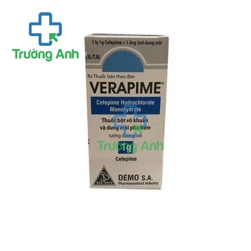 Verapime 1g tiêm - Thuốc kháng khuẩn hiệu quả của Hy Lạp