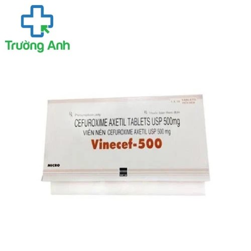 Vinecef 500mg - Thuốc điều trị nhiễm trùng hiệu quả của Ấn Độ
